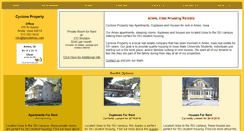 Desktop Screenshot of cycloneproperty.com